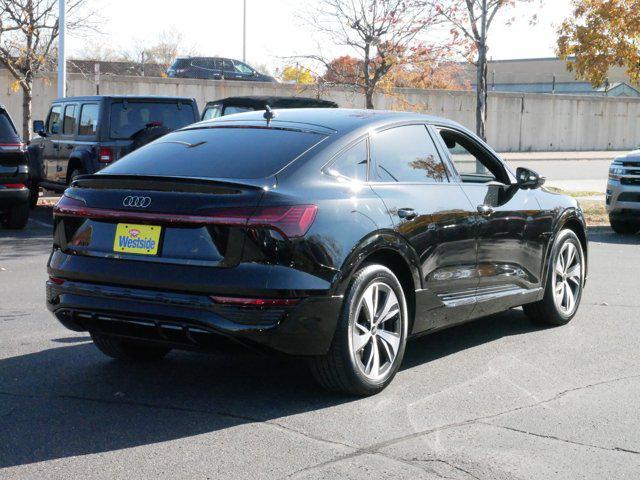 used 2024 Audi Q8 e-tron car, priced at $49,975