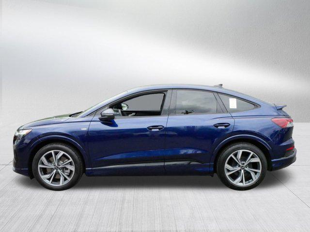 used 2025 Audi Q4 e-tron Sportback car, priced at $48,975