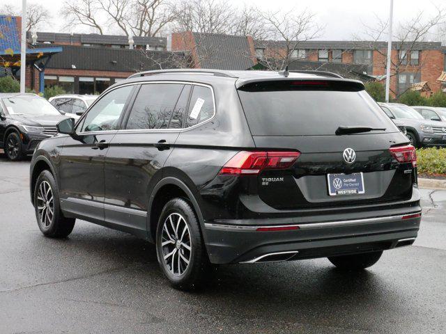 used 2021 Volkswagen Tiguan car, priced at $23,299