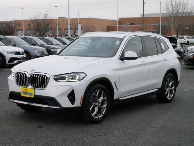 used 2022 BMW X3 car, priced at $35,975