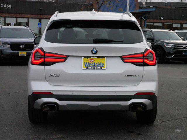 used 2022 BMW X3 car, priced at $35,975