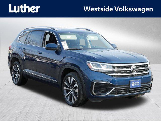 used 2021 Volkswagen Atlas car, priced at $34,975