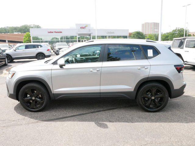 used 2025 Volkswagen Taos car, priced at $34,475