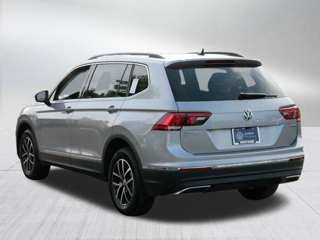 used 2021 Volkswagen Tiguan car, priced at $21,399