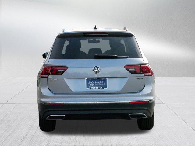 used 2021 Volkswagen Tiguan car, priced at $21,399