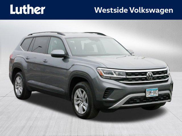 used 2021 Volkswagen Atlas car, priced at $23,475