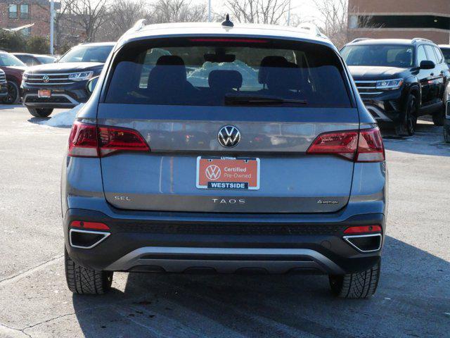 used 2022 Volkswagen Taos car, priced at $24,975