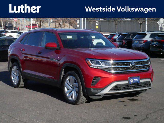 used 2023 Volkswagen Atlas Cross Sport car, priced at $32,975