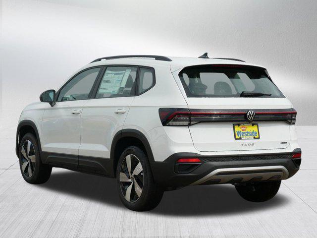 new 2025 Volkswagen Taos car, priced at $28,510