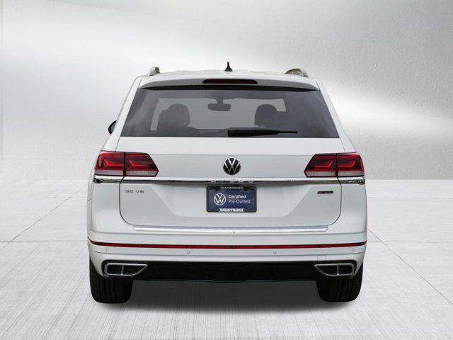 used 2021 Volkswagen Atlas car, priced at $31,975