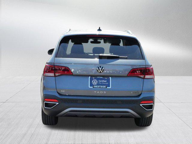 used 2023 Volkswagen Taos car, priced at $23,475