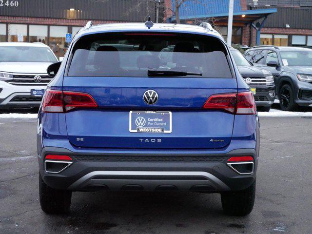 used 2024 Volkswagen Taos car, priced at $26,475