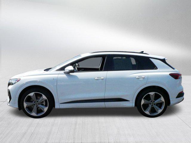 used 2024 Audi Q4 e-tron car, priced at $41,975