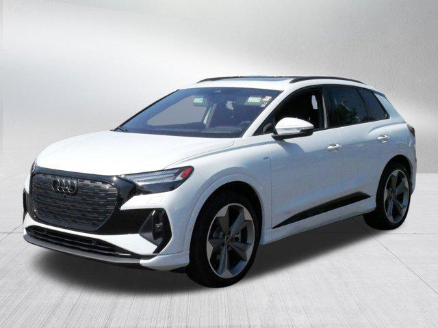 used 2024 Audi Q4 e-tron car, priced at $41,975