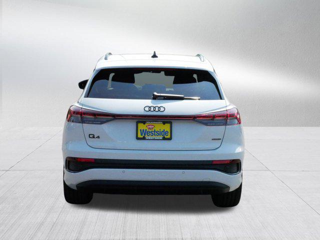 used 2024 Audi Q4 e-tron car, priced at $41,975