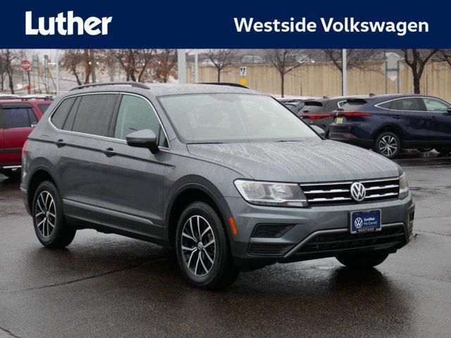 used 2021 Volkswagen Tiguan car, priced at $20,975