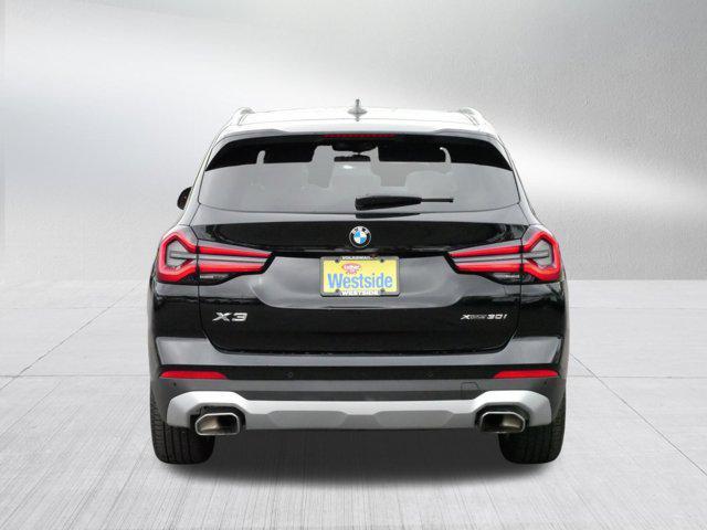 used 2022 BMW X3 car, priced at $33,975