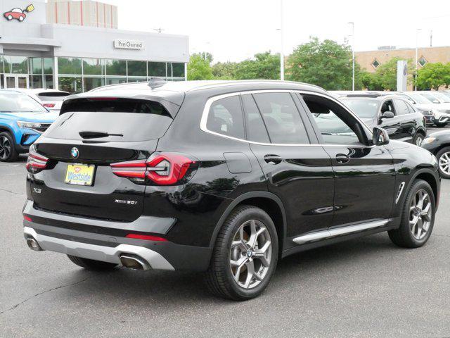 used 2022 BMW X3 car, priced at $35,975