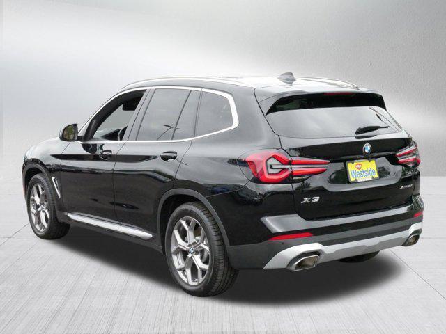 used 2022 BMW X3 car, priced at $33,975