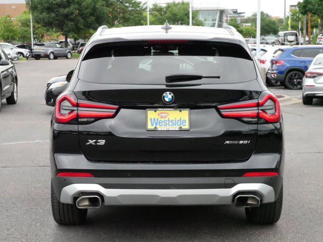 used 2022 BMW X3 car, priced at $35,975