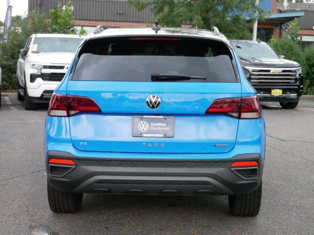 used 2024 Volkswagen Taos car, priced at $27,975