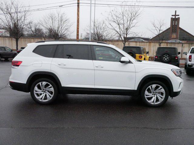 used 2021 Volkswagen Atlas car, priced at $30,875