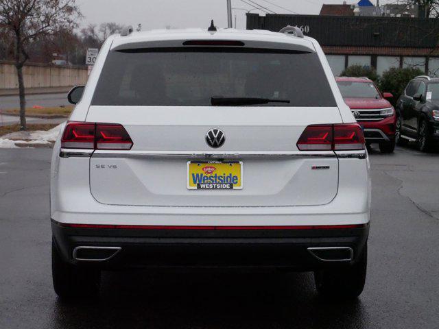 used 2021 Volkswagen Atlas car, priced at $30,875