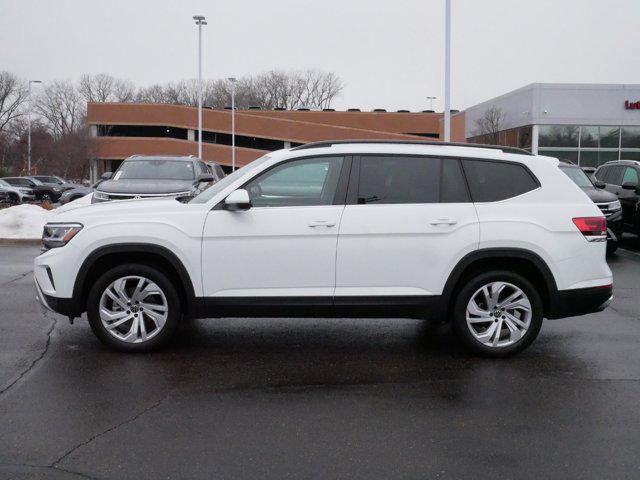 used 2021 Volkswagen Atlas car, priced at $30,875