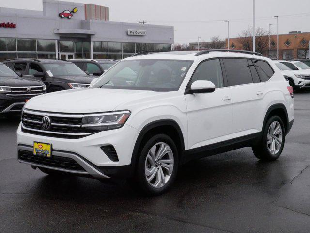 used 2021 Volkswagen Atlas car, priced at $30,875