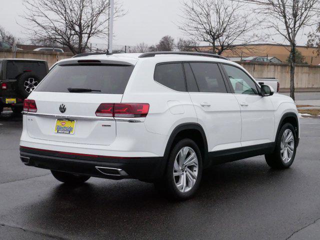 used 2021 Volkswagen Atlas car, priced at $30,875