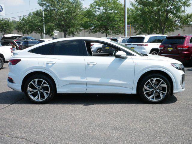 used 2023 Audi Q4 e-tron Sportback car, priced at $32,975