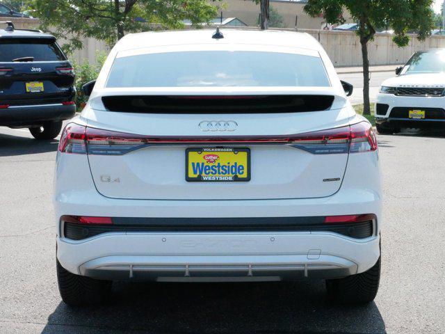 used 2023 Audi Q4 e-tron Sportback car, priced at $32,975