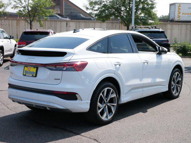 used 2023 Audi Q4 e-tron Sportback car, priced at $32,975