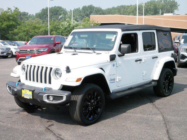 used 2022 Jeep Wrangler Unlimited 4xe car, priced at $32,975
