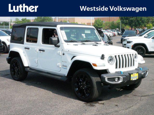 used 2022 Jeep Wrangler Unlimited 4xe car, priced at $32,975