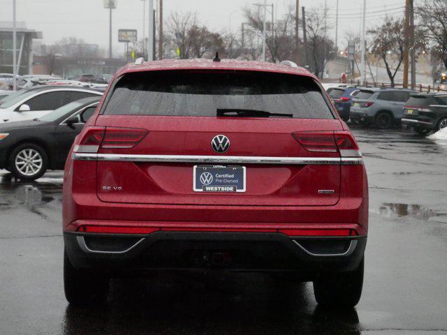 used 2022 Volkswagen Atlas Cross Sport car, priced at $27,975