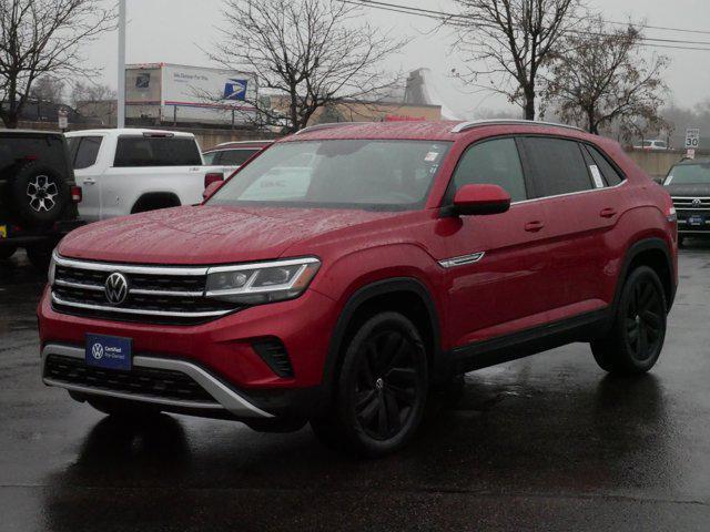 used 2022 Volkswagen Atlas Cross Sport car, priced at $27,975