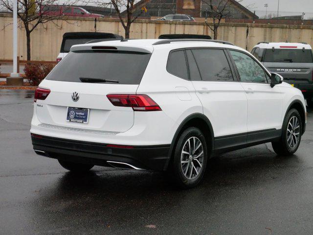 used 2021 Volkswagen Tiguan car, priced at $19,975