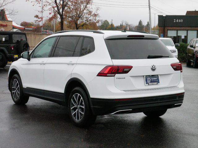 used 2021 Volkswagen Tiguan car, priced at $19,975