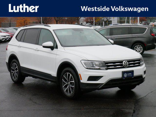 used 2021 Volkswagen Tiguan car, priced at $19,975