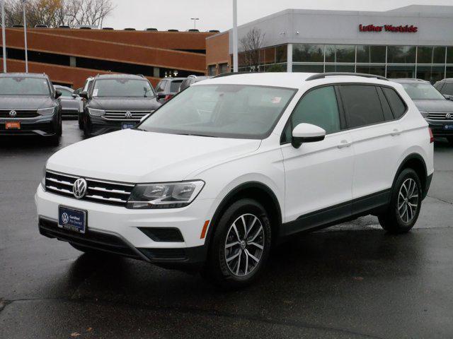 used 2021 Volkswagen Tiguan car, priced at $19,975