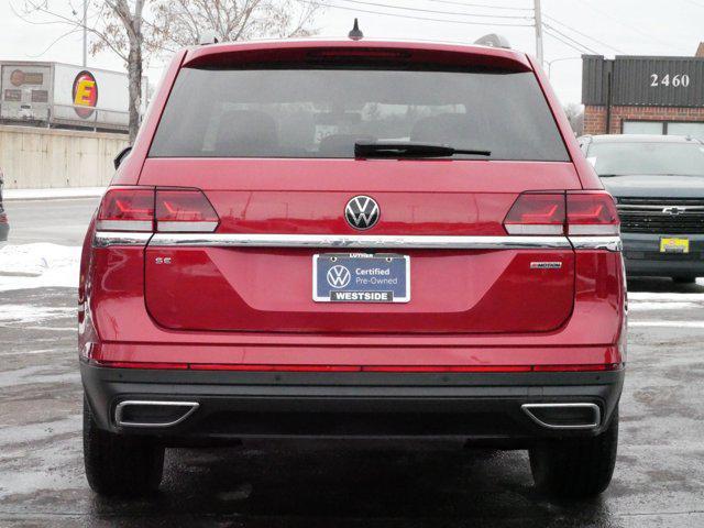 used 2022 Volkswagen Atlas car, priced at $28,975