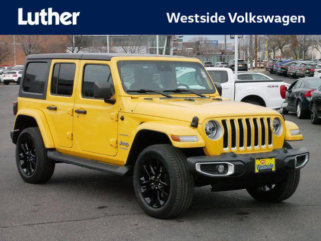 used 2021 Jeep Wrangler Unlimited car, priced at $35,975