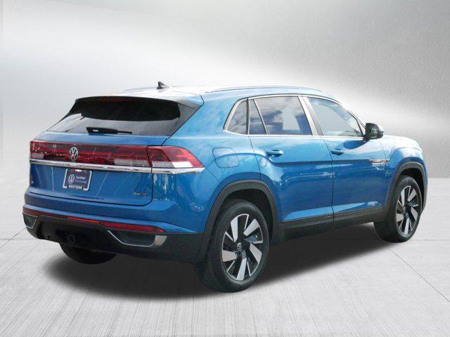 used 2024 Volkswagen Atlas Cross Sport car, priced at $36,975