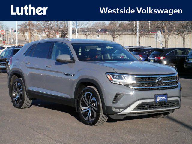 used 2021 Volkswagen Atlas Cross Sport car, priced at $31,975