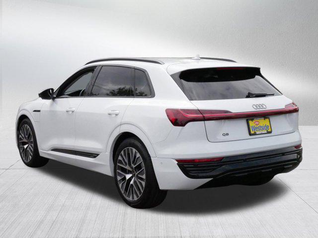 used 2024 Audi Q8 e-tron car, priced at $46,975
