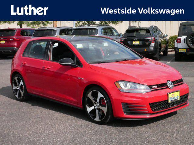 used 2017 Volkswagen Golf GTI car, priced at $17,975