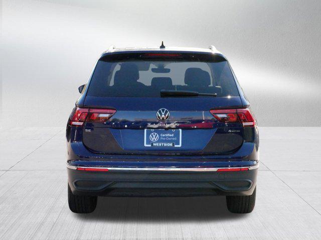 used 2022 Volkswagen Tiguan car, priced at $24,475