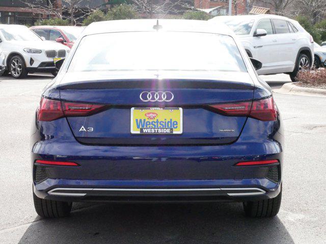 used 2023 Audi A3 car, priced at $32,975