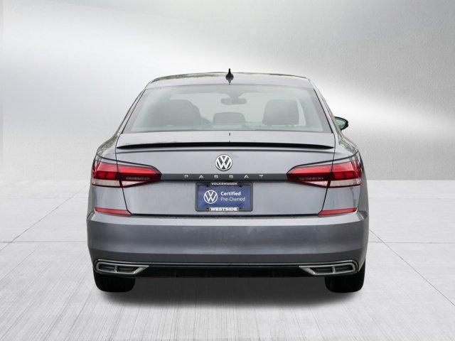 used 2021 Volkswagen Passat car, priced at $22,975